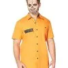 Spirit Halloween Arkham Inmate Work Shirt - Suicide Squad 1 Spirit Halloween Arkham Inmate Work Shirt - Suicide Squad -Mens Costumes Shop 01324516 a