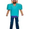 Spirit Halloween Kids Steve Costume - Minecraft -Mens Costumes Shop 01369008 a