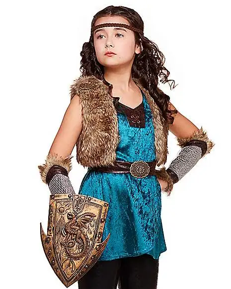 Spirit Halloween Kids Woodland Warrior Costume 5 Spirit Halloween Kids Woodland Warrior Costume - Image 3