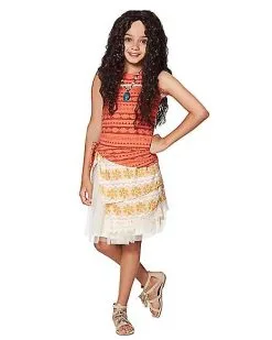 Spirit Halloween Kids Moana Dress Costume - Moana 8 Spirit Halloween Kids Moana Dress Costume - Moana -Mens Costumes Shop 01381664 c
