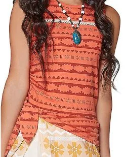Spirit Halloween Kids Moana Dress Costume - Moana 9 Spirit Halloween Kids Moana Dress Costume - Moana -Mens Costumes Shop 01381664 d