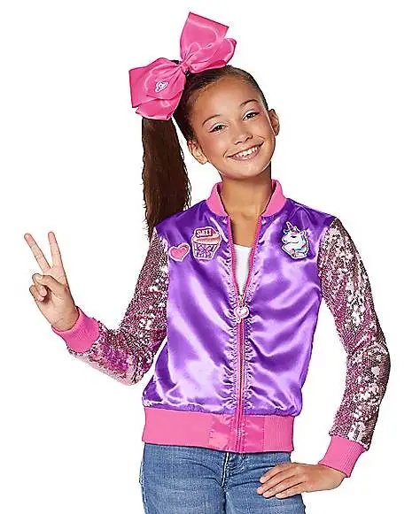 Spirit Halloween Kids JoJo Siwa Bomber Jacket 3 Spirit Halloween Kids JoJo Siwa Bomber Jacket