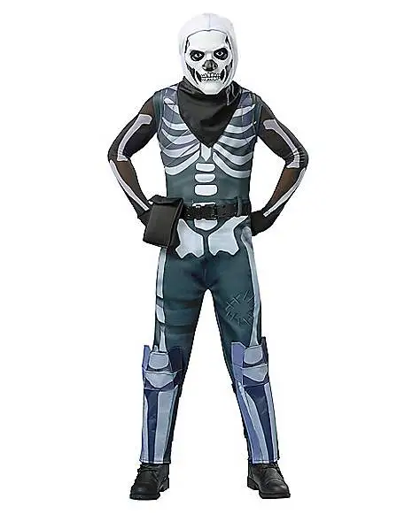 Spirit Halloween Boys Skull Trooper Costume - Fortnite 3 Spirit Halloween Boys Skull Trooper Costume - Fortnite