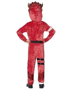 Spirit Halloween Girls Plush Tricera Ops Costume - Fortnite -Mens Costumes Shop 01420033 c