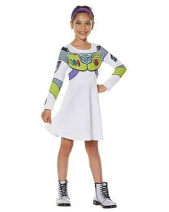 Spirit Halloween Kids Buzz Lightyear Dress Costume - Toy Story -Mens Costumes Shop 01433200 c