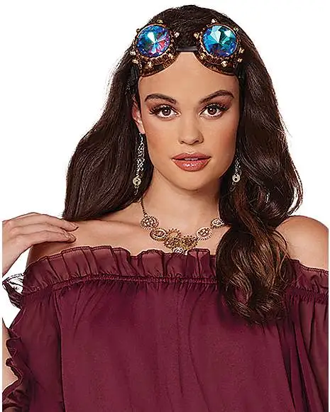 Spirit Halloween Adult Burgundy Ruffle Top 5 Spirit Halloween Adult Burgundy Ruffle Top - Image 3