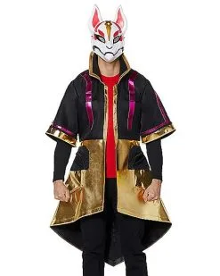 Spirit Halloween Adult Drift Coat - Fortnite 7 Spirit Halloween Adult Drift Coat - Fortnite -Mens Costumes Shop 01444603 c