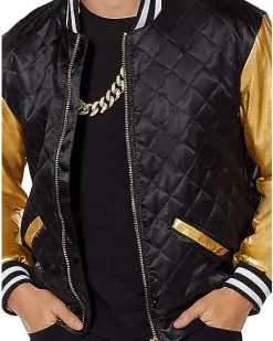 Spirit Halloween Pimp Bomber Jacket -Mens Costumes Shop 01444702 d