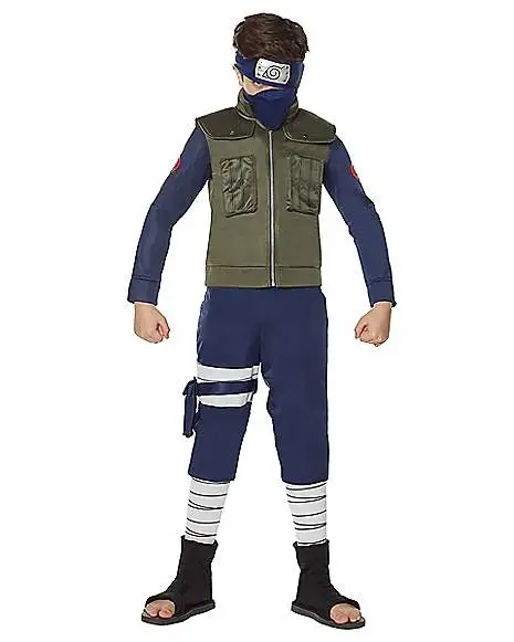 Spirit Halloween Kids Kakashi Costume - Naruto Shippuden 3 Spirit Halloween Kids Kakashi Costume - Naruto Shippuden