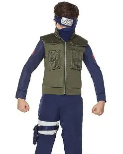 Spirit Halloween Kids Kakashi Costume - Naruto Shippuden 7 Spirit Halloween Kids Kakashi Costume - Naruto Shippuden -Mens Costumes Shop 01460062 c