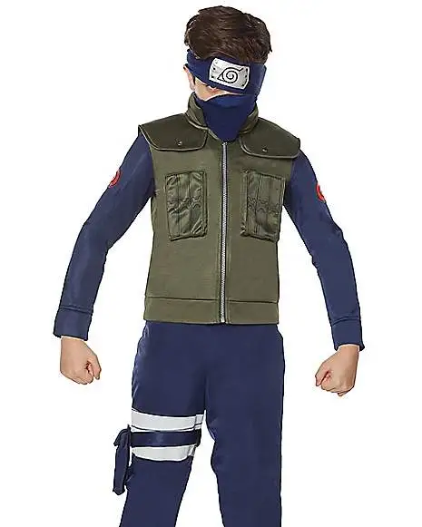 Spirit Halloween Kids Kakashi Costume - Naruto Shippuden 5 Spirit Halloween Kids Kakashi Costume - Naruto Shippuden - Image 3