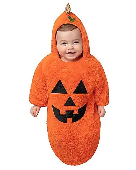 Spirit Halloween Baby Bunting Jack-O'-Lantern Costume 3 Spirit Halloween Baby Bunting Jack-O'-Lantern Costume