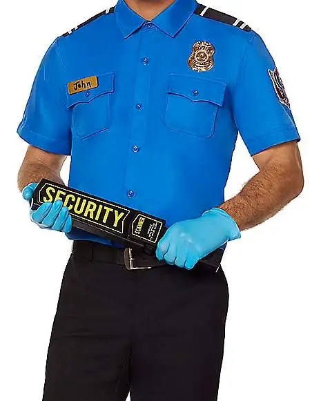 Spirit Halloween Adult Airport Security Costume 5 Spirit Halloween Adult Airport Security Costume - Image 3