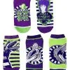 Spirit Halloween Beetlejuice Ankle Socks - 5 Pair -Mens Costumes Shop 01494590 a