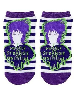 Spirit Halloween Beetlejuice Ankle Socks - 5 Pair -Mens Costumes Shop 01494590 c