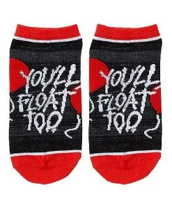 Spirit Halloween It Ankle Socks - 5 Pair -Mens Costumes Shop 01494608 c