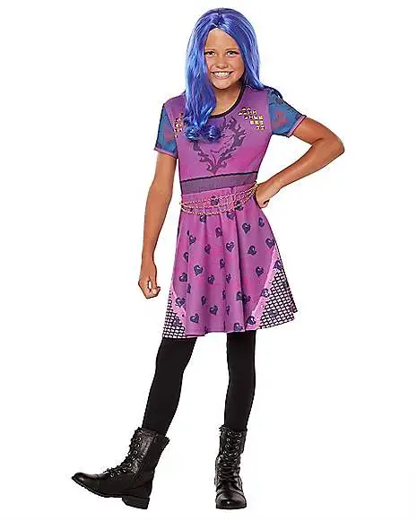 Spirit Halloween Kids Mal Dress - Descendants 3 2 Spirit Halloween Kids Mal Dress - Descendants 3