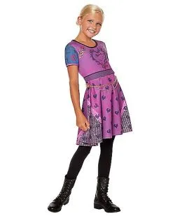 Spirit Halloween Kids Mal Dress - Descendants 3 7 Spirit Halloween Kids Mal Dress - Descendants 3 -Mens Costumes Shop 01503911 c