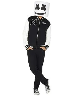 Spirit Halloween Adult Marshmello Jacket -Mens Costumes Shop 01505700 d
