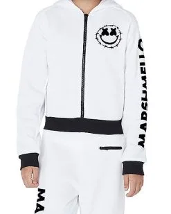 Spirit Halloween Kids Marshmello Logo Jumpsuit Costume -Mens Costumes Shop 01506682 b