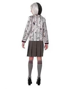 Spirit Halloween Kids Estella School Uniform Costume - Disney Cruella 6 Spirit Halloween Kids Estella School Uniform Costume - Disney Cruella -Mens Costumes Shop 01535038 b