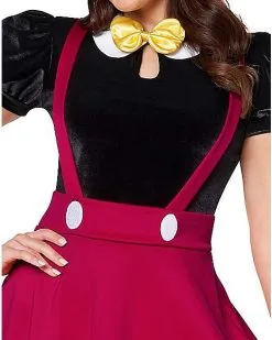 Spirit Halloween Adult Mickey Mouse Dress Costume - Mickey And Friends -Mens Costumes Shop 01541127 c