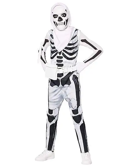 Spirit Halloween Youth Skull Trooper (Inverted) Costume – Fortnite 4 Spirit Halloween Youth Skull Trooper (Inverted) Costume – Fortnite -Mens Costumes Shop 01543982 a