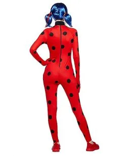 Spirit Halloween Adult Miraculous Ladybug Catsuit Costume 8 Spirit Halloween Adult Miraculous Ladybug Catsuit Costume -Mens Costumes Shop 01545060 c