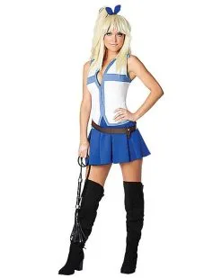 Spirit Halloween Adult Lucy Heartfilia Costume - Fairy Tail