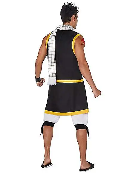 Spirit Halloween Adult Natsu Costume - Fairy Tail 4 Spirit Halloween Adult Natsu Costume - Fairy Tail - Image 2