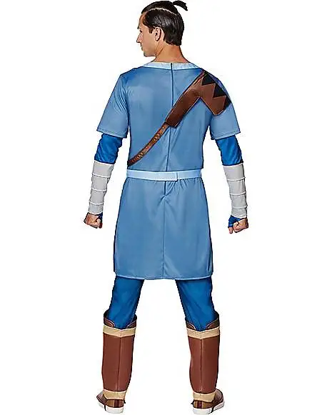 Spirit Halloween Adult Sokka Costume - Avatar: The Last Airbender 4 Spirit Halloween Adult Sokka Costume - Avatar: The Last Airbender - Image 2
