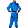 Spirit Halloween Adult Blue NASA Jumpsuit Costume -Mens Costumes Shop 01551795 a