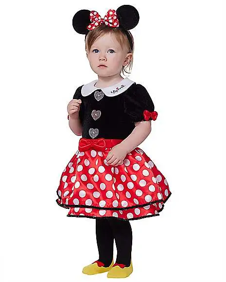Spirit Halloween Baby Minnie Mouse Dress Costume - Mickey And Friends 5 Spirit Halloween Baby Minnie Mouse Dress Costume - Mickey And Friends - Image 3