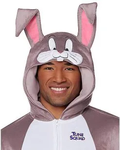 Spirit Halloween Adult Bugs Bunny Union Suit - Space Jam -Mens Costumes Shop 01554518 c