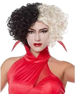 Spirit Halloween Adult Red Cruella Dress - Disney Cruella -Mens Costumes Shop 01554997 d