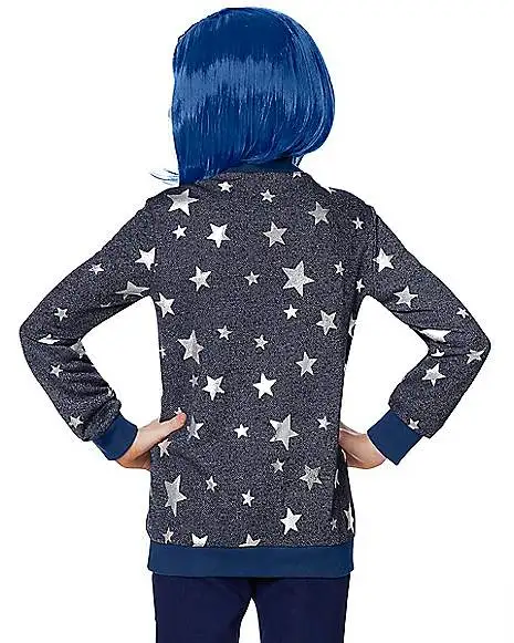 Spirit Halloween Kids Coraline Sweater Costume 4 Spirit Halloween Kids Coraline Sweater Costume - Image 2