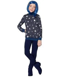 Spirit Halloween Kids Coraline Sweater Costume 9 Spirit Halloween Kids Coraline Sweater Costume -Mens Costumes Shop 01555036 d