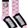 Spirit Halloween Nezuko Kamado Crew Socks - Demon Slayer 2 Spirit Halloween Nezuko Kamado Crew Socks - Demon Slayer -Mens Costumes Shop 01555903 a