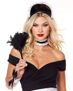 Spirit Halloween French Maid Costume Kit -Mens Costumes Shop 01559541 c