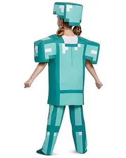 Spirit Halloween Kids Armor Deluxe Costume - Minecraft 9 Spirit Halloween Kids Armor Deluxe Costume - Minecraft -Mens Costumes Shop 01566264 d