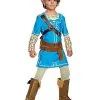 Spirit Halloween Kids Link Costume Deluxe - The Legend Of Zelda: Breath Of The Wild