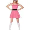 Spirit Halloween Adult Blossom Costume - The Powerpuff Girls -Mens Costumes Shop 01572460 a