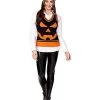 Spirit Halloween Adult Jack-O'-Lantern Sweater Vest 2 Spirit Halloween Adult Jack-O'-Lantern Sweater Vest -Mens Costumes Shop 01575349 a
