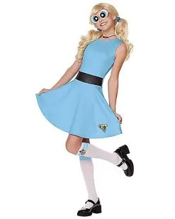 Spirit Halloween Kids Bubbles Dress Costume - The Powerpuff Girls