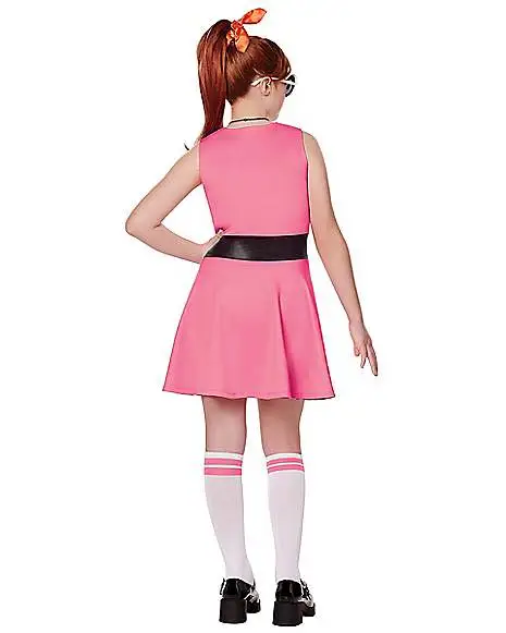 Spirit Halloween Kids Blossom Dress Costume - The Powerpuff Girls 4 Spirit Halloween Kids Blossom Dress Costume - The Powerpuff Girls - Image 2