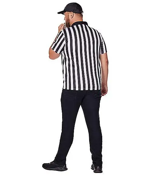 Spirit Halloween Adult Referee Plus Size Costume Kit 4 Spirit Halloween Adult Referee Plus Size Costume Kit - Image 2