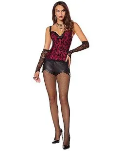 Spirit Halloween Vampire Corset And Gloves 7 Spirit Halloween Vampire Corset And Gloves -Mens Costumes Shop 01587443 c