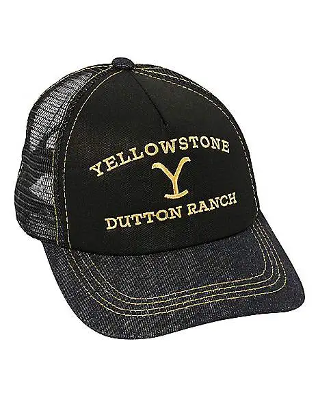 Spirit Halloween Dutton Ranch Dad Hat - Yellowstone 8 Spirit Halloween Dutton Ranch Dad Hat - Yellowstone -Mens Costumes Shop 01594449 a