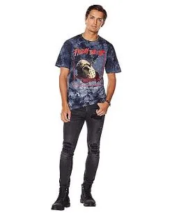 Spirit Halloween The Final Chapter T Shirt - Friday The 13th 7 Spirit Halloween The Final Chapter T Shirt - Friday The 13th -Mens Costumes Shop 01597871 c