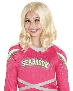 Spirit Halloween Kids Addison Cheer Wig - Zombies 3